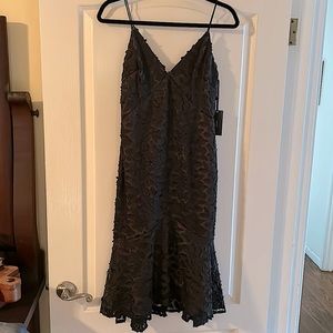 Black Vera Wang formal dress